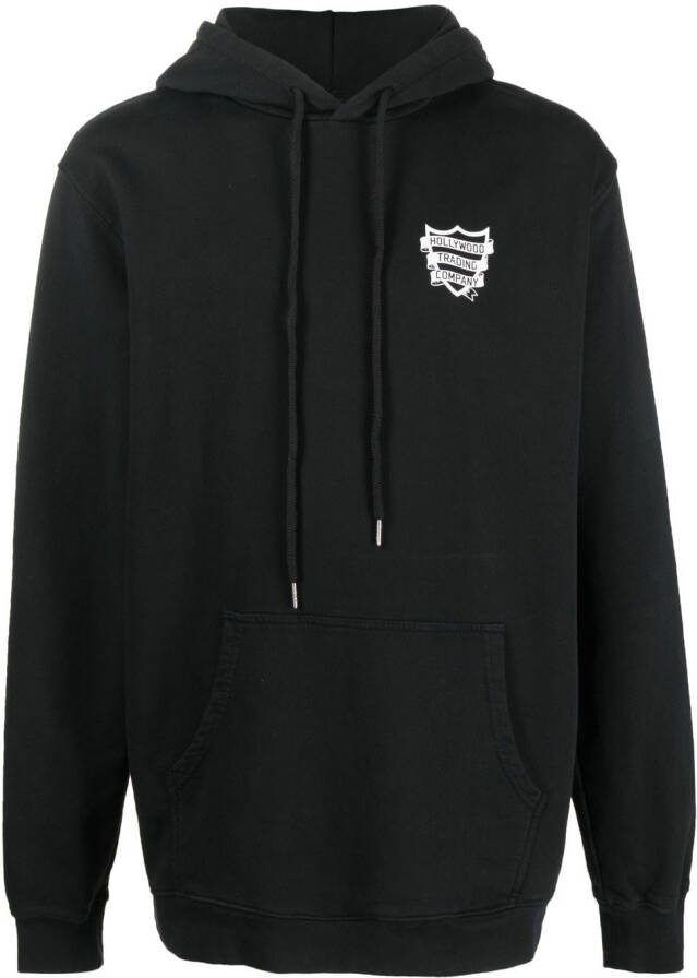 Htc Los Angeles Hoodie met logoprint Zwart
