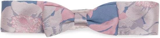 Hucklebones London Haarband met bloe print Roze