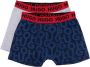 HUGO KIDS Twee boxershorts met logo Grijs - Thumbnail 1