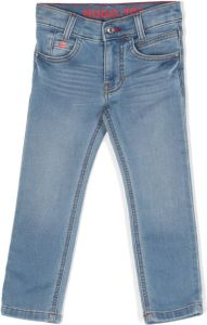 HUGO KIDS Slim-fit jeans Blauw