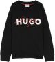 HUGO KIDS Sweater met logoprint Zwart - Thumbnail 1