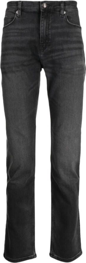 HUGO Jeans met stonewash-effect Zwart