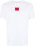 HUGO T-shirt met logopatch Wit - Thumbnail 1