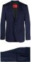 HUGO Wollen pak Blauw - Thumbnail 1
