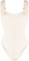 Hunza G Geribbelde onesie Beige - Thumbnail 1