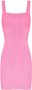 Hunza G Gebreide jurk Roze - Thumbnail 1