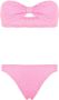 Hunza G Gekreukte bikini Roze - Thumbnail 1
