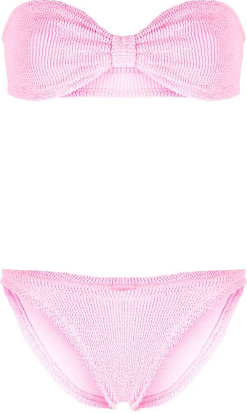 Hunza G Strapless bikini Roze