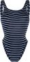 Hunza G Badpak met vierkante hals Blauw - Thumbnail 1