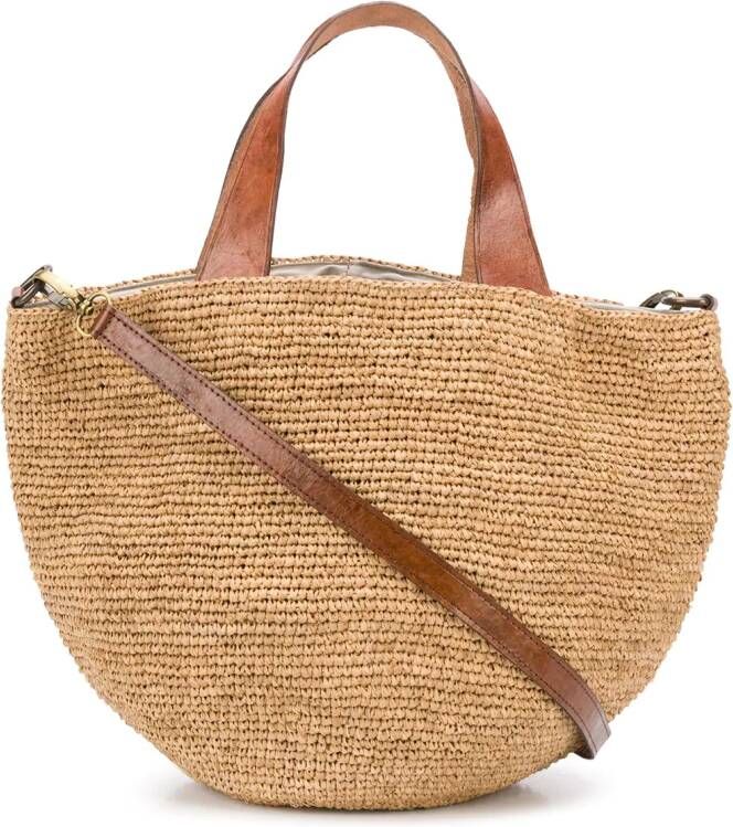 IBELIV Geweven draagtas Beige