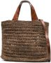 IBELIV Rieten shopper Bruin - Thumbnail 1