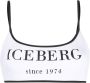 Iceberg Bikinitop met logoprint Wit - Thumbnail 1