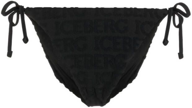 Iceberg Bikinislip met logo Zwart