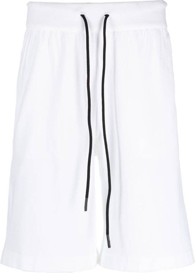 Iceberg Trainingsshorts met logoprint Wit