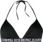 Iceberg Bikinitop met halternek Zwart - Thumbnail 1