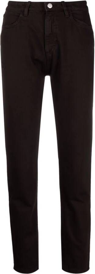 ICON DENIM Straight jeans Zwart