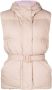 Ienki Bodywarmer met ceintuur Roze - Thumbnail 1