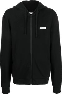 Ih Nom Uh Nit chest logo-print detail hoodie Zwart