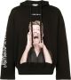 Ih Nom Uh Nit David Bowie hoodie met print Zwart - Thumbnail 1