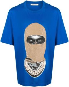Ih Nom Uh Nit T-shirt met grafische print Blauw