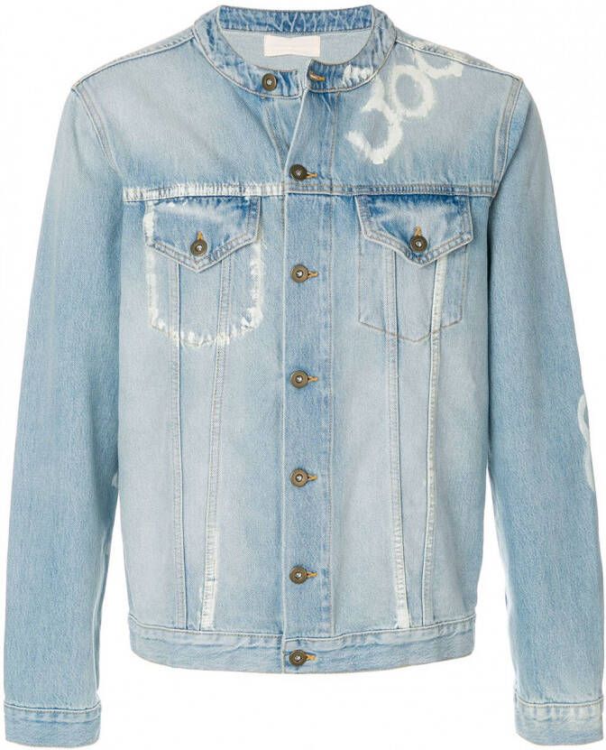 Ih Nom Uh Nit oversized denim jack Blauw