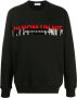 Ih Nom Uh Nit Sweater met logo Zwart - Thumbnail 1