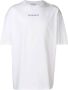 Ih Nom Uh Nit T-shirt met logoprint Wit - Thumbnail 1