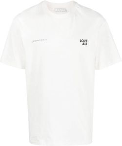 Ih Nom Uh Nit T-shirt met print Wit