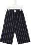 Il Gufo Broek met krijtstreep Blauw - Thumbnail 1