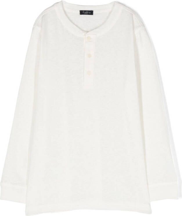Il Gufo Button-down shirt Wit