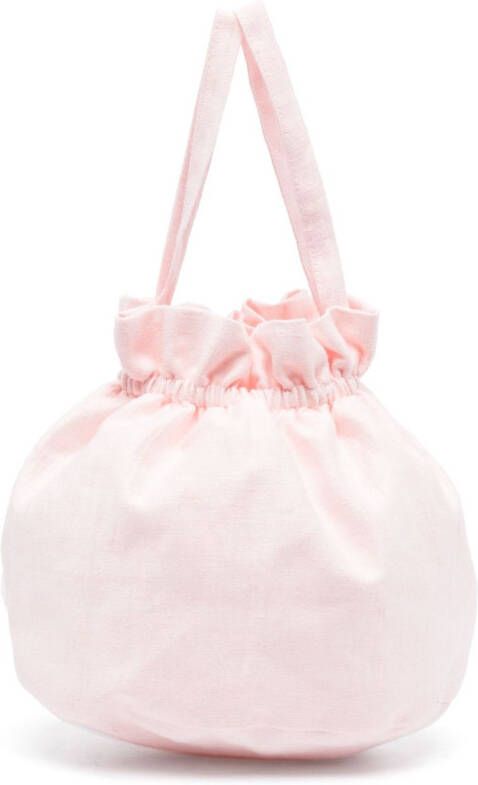 Il Gufo Tas met trekkoord Roze