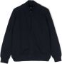 Il Gufo Fijngebreid vest Blauw - Thumbnail 1