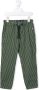 Il Gufo Gestreepte broek Blauw - Thumbnail 1