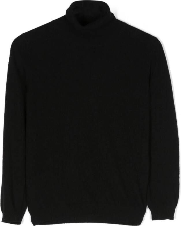 Il Gufo Sweater met hoge hals Zwart