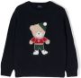 Il Gufo Intarsia trui Blauw - Thumbnail 1