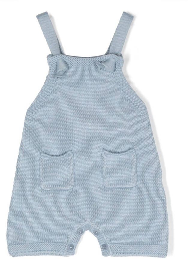 Il Gufo Kabelgebreid babypakje Blauw