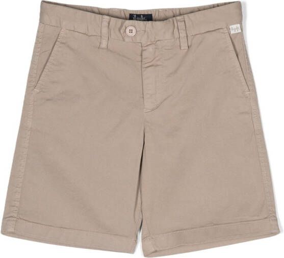 Il Gufo Shorts met logo Beige