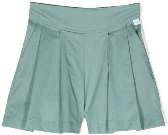 Il Gufo Shorts met elastische band Groen