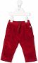 Il Gufo Ribfluwelen broek Rood - Thumbnail 1