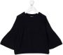 Il Gufo Ribgebreide trui Blauw - Thumbnail 1