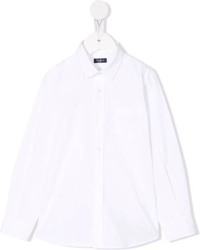 Il Gufo Shirt met borstzak Wit