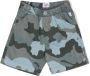 Il Gufo Shorts met camouflageprint Groen - Thumbnail 1