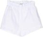 Il Gufo Shorts met paperbag taille Wit - Thumbnail 1