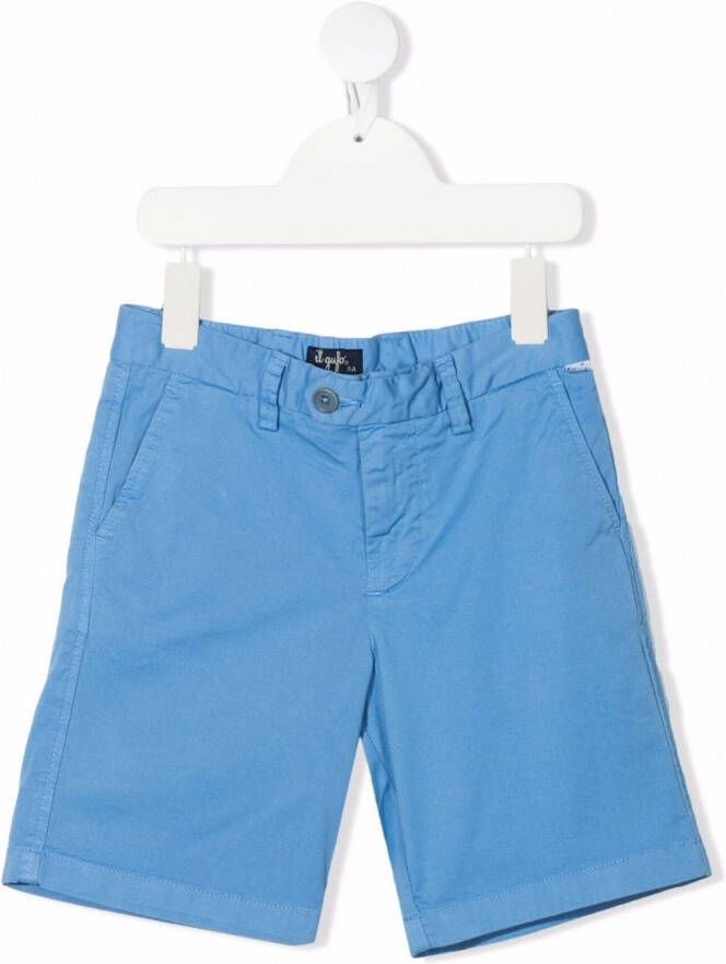 Il Gufo Straight chino Blauw