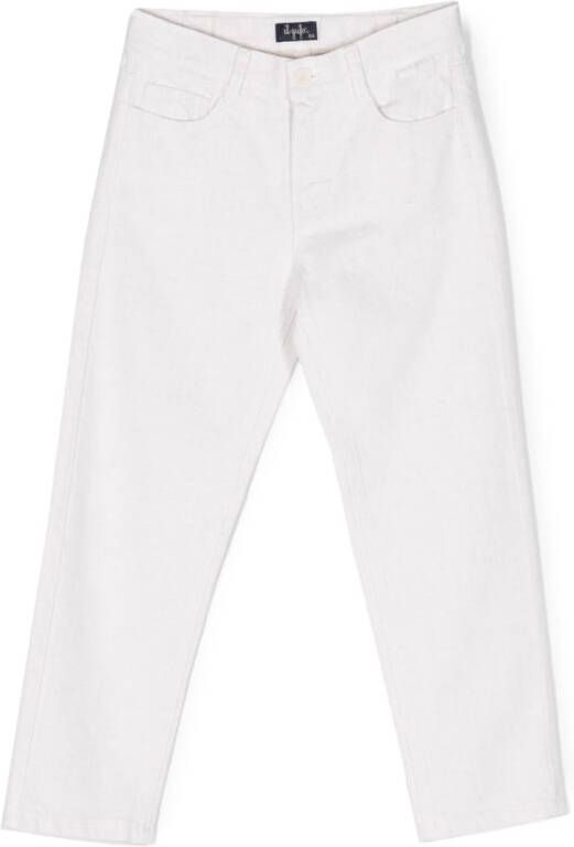 Il Gufo Straight broek Beige