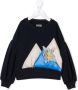 Il Gufo Sweater met patch Blauw - Thumbnail 1