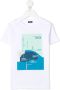 Il Gufo T-shirt met print Wit - Thumbnail 1