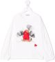 Il Gufo T-shirt met print Wit - Thumbnail 1