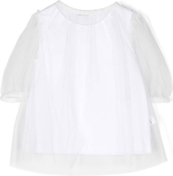 Il Gufo Tulen top Wit