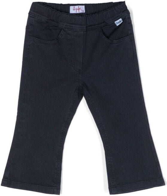 Il Gufo Flared broek Blauw